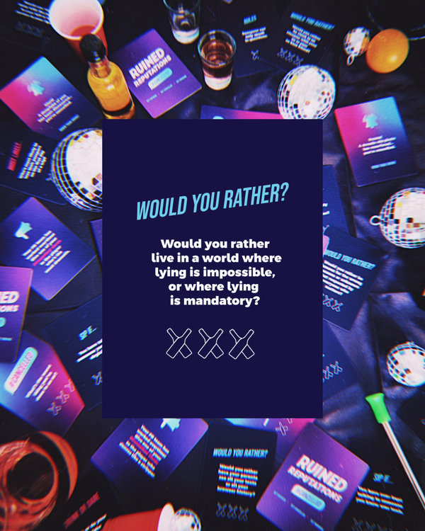 Would You Rather Cards